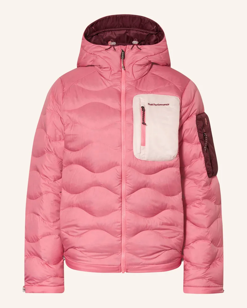 Peak Performance Daunenjacke Helium Utility pink Hellrot