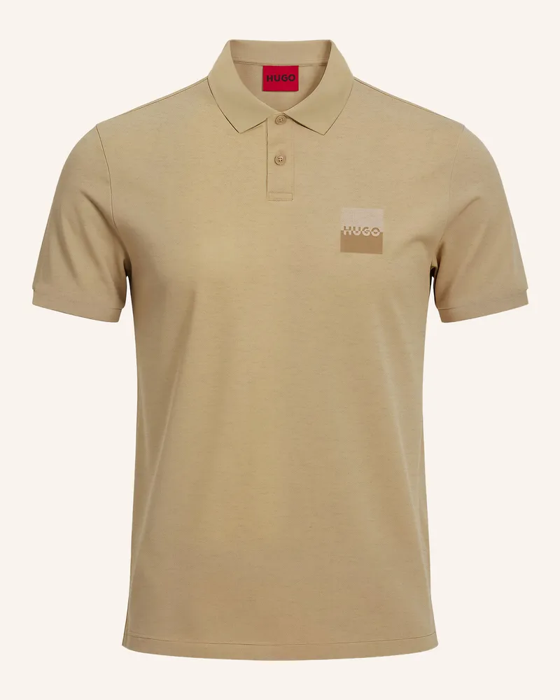 HUGO BOSS Poloshirt DUSPLITY Relaxed Fit Beige