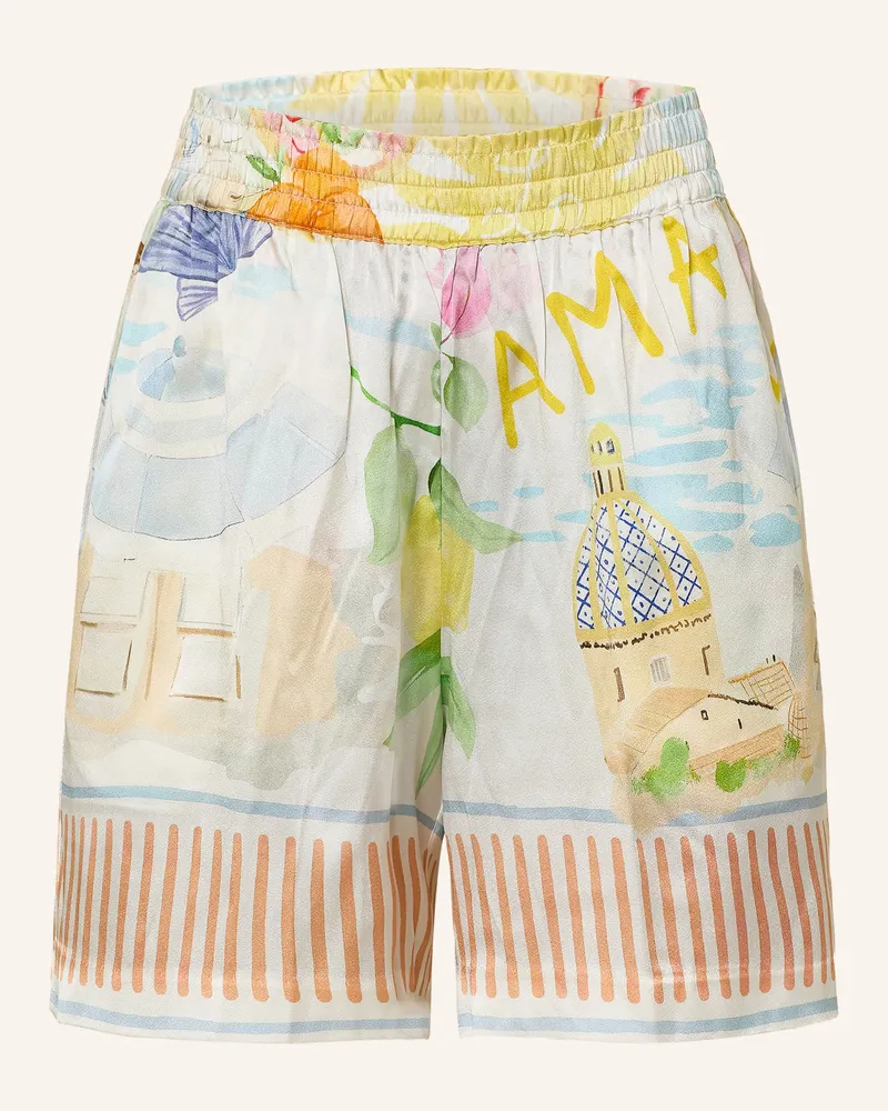 lilienfels Seidenshorts Gelb