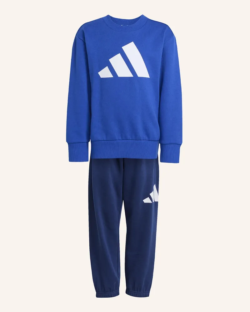 adidas ESSENTIALS KIDS JOGGINGANZUG Blau