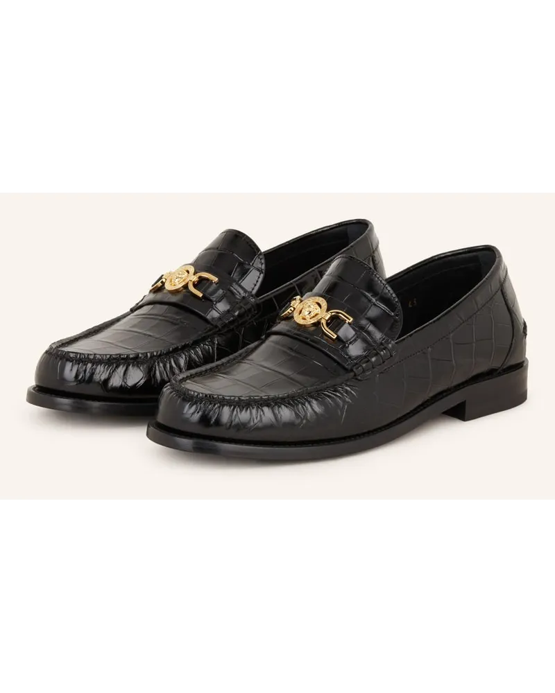 Versace Loafer MEDUSA '95 - SCHWARZ Schwarz