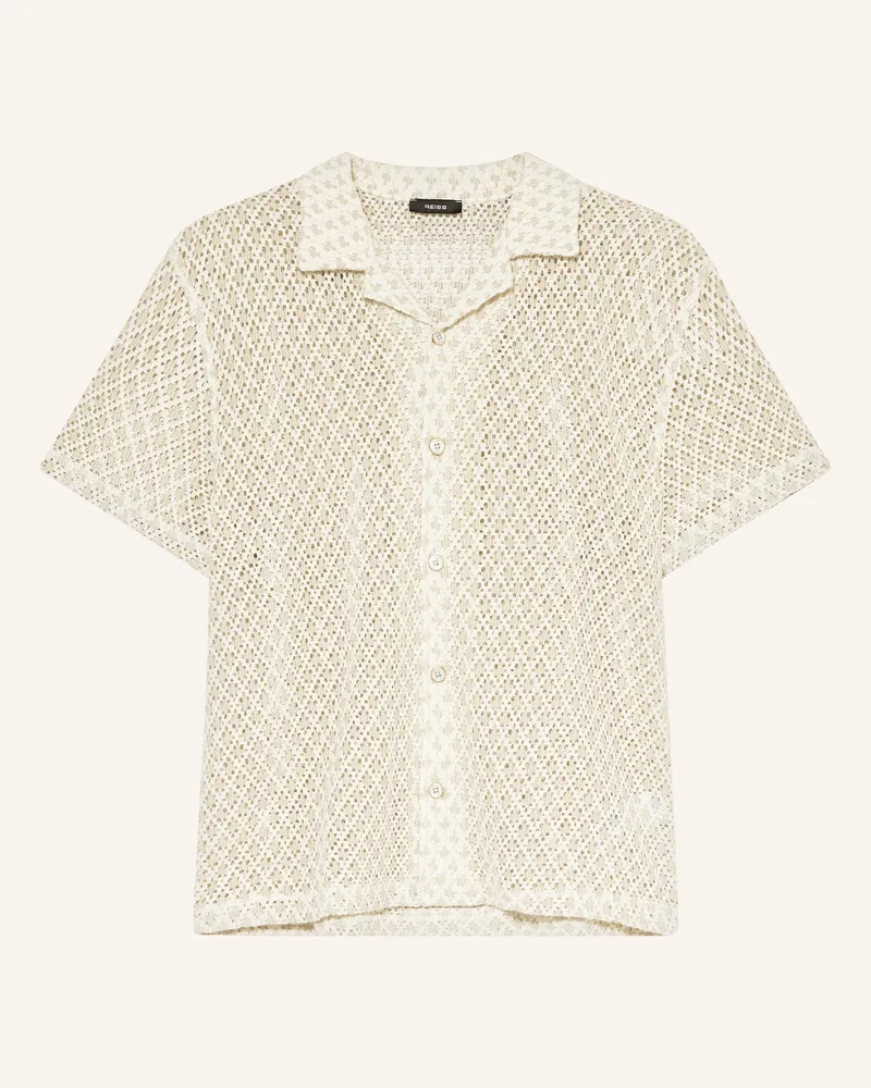 Reiss Häkelhemd STERLING Regular Fit Creme