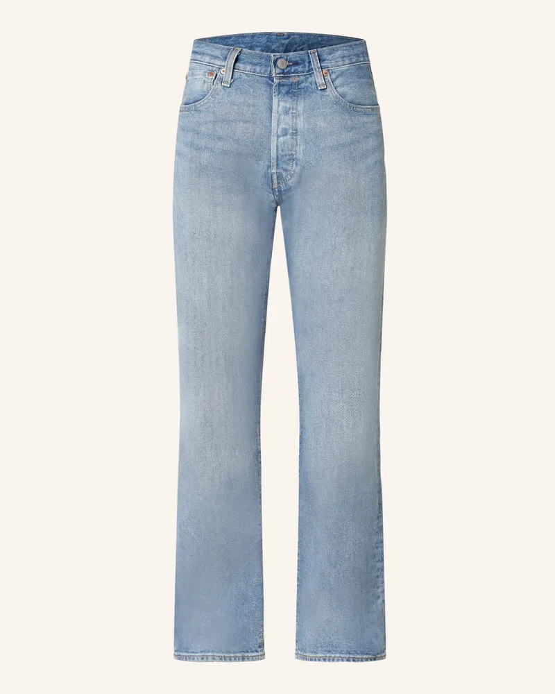 Levi's Straight Leg Jeans 501 Blau