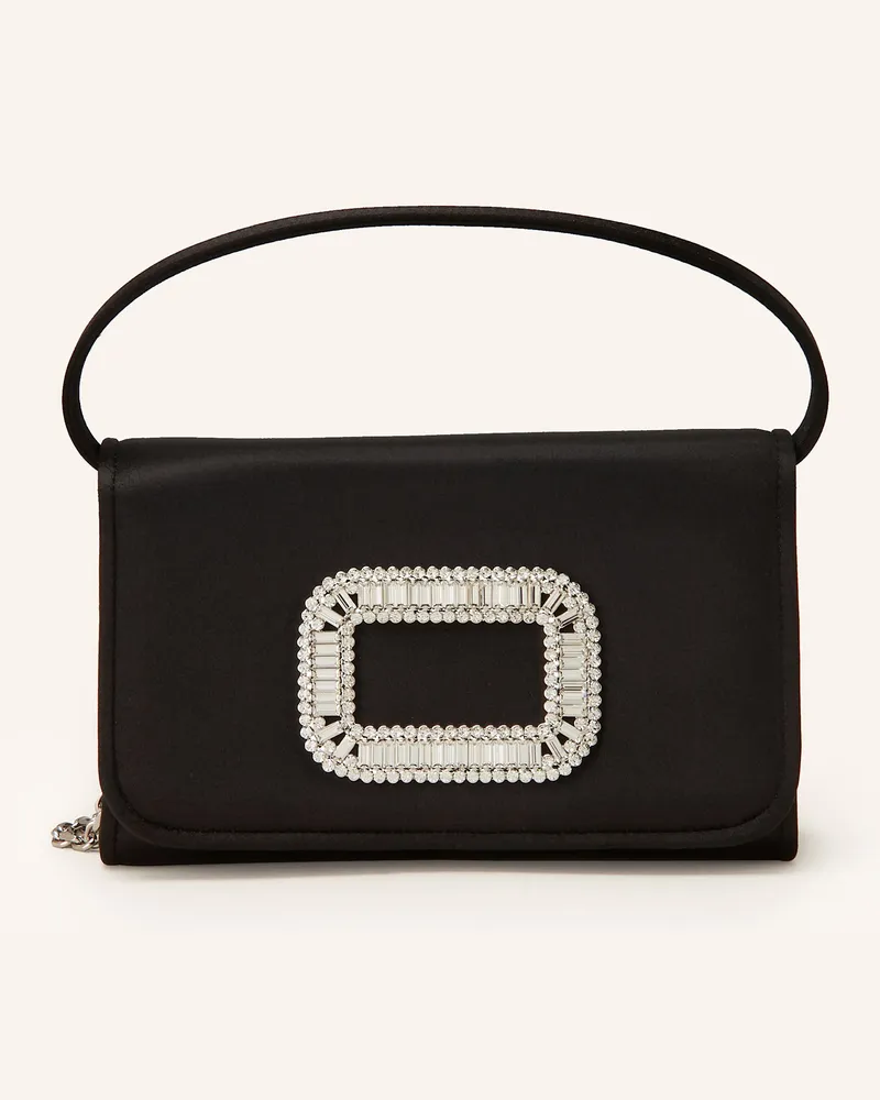 Roger Vivier Micro Bag PILGRIM Schwarz