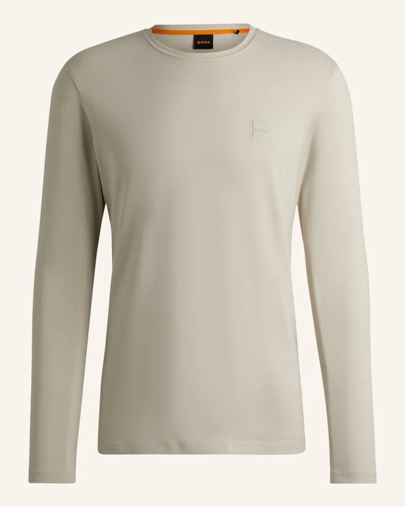 HUGO BOSS Longsleeve Tacks beige Beige