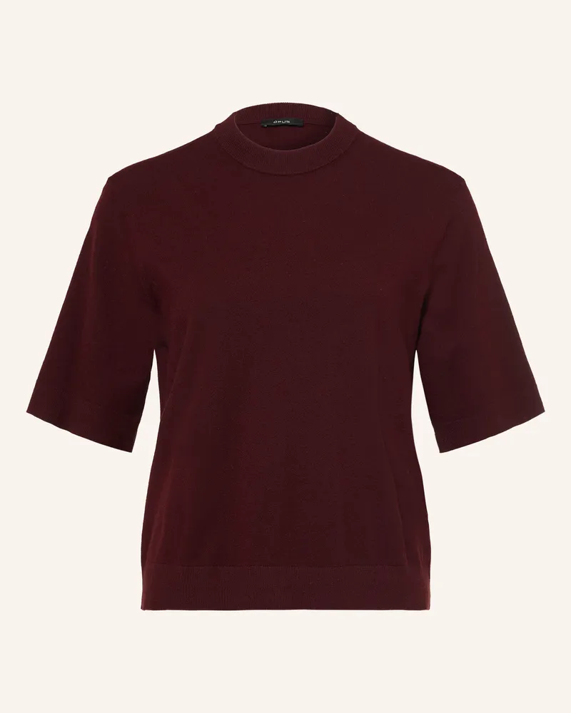 OPUS Strickshirt Pimsi rot Dunkelrot