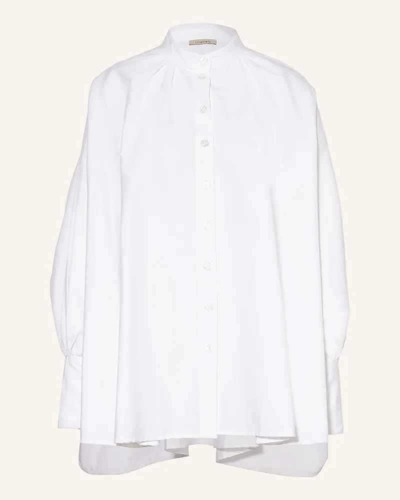lilienfels Oversized-Bluse Weiss