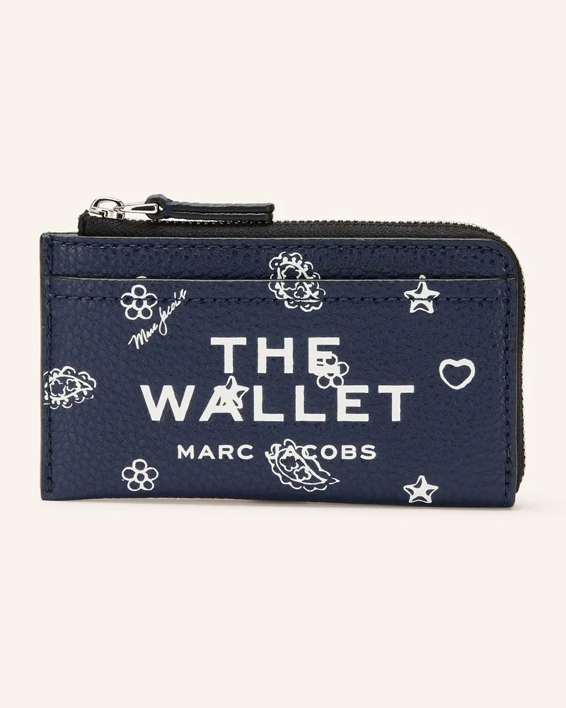 Marc Jacobs Kartenetui Mit Münzfach blau Dunkelblau