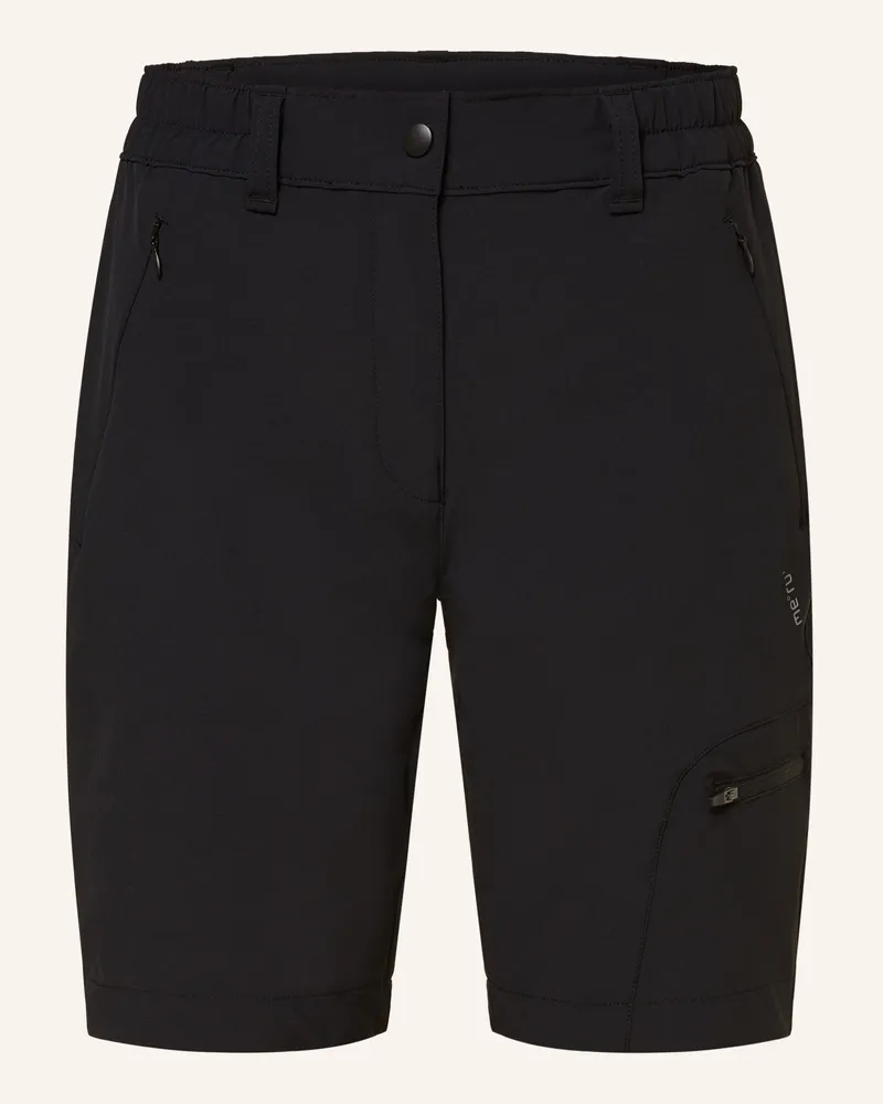 me°ru' Trekkingshorts schwarz Schwarz
