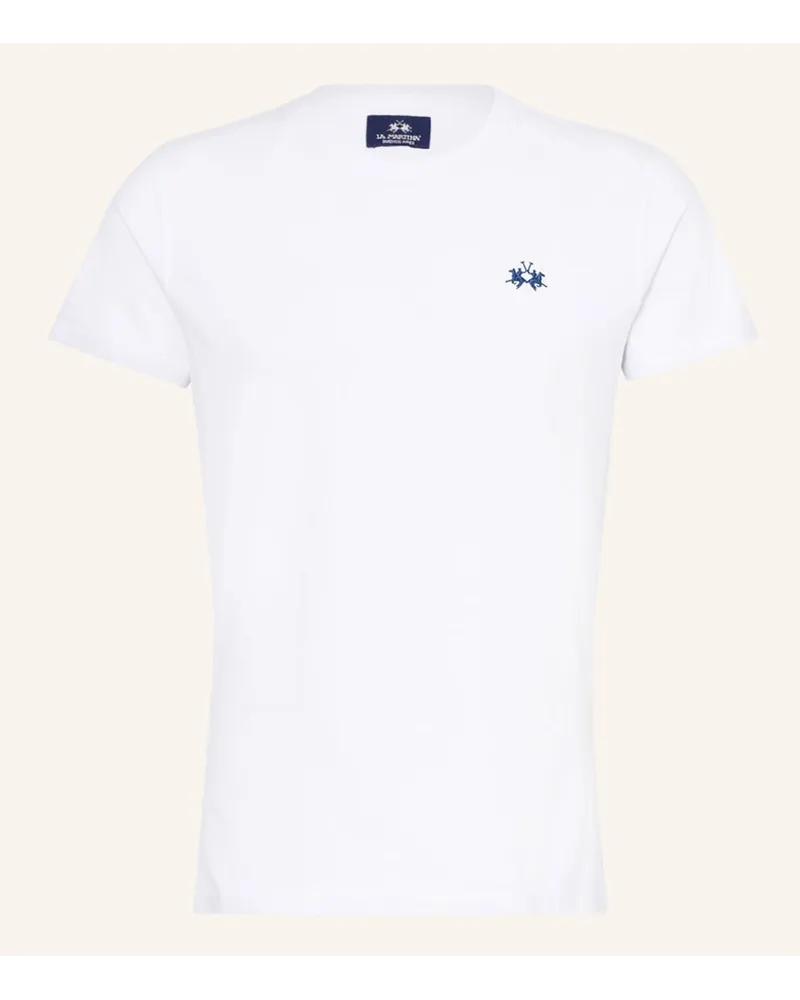 La Martina T-Shirt Weiss