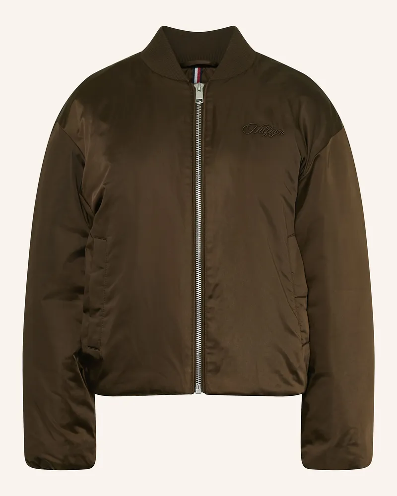 Tommy Hilfiger Steppblouson beige Dunkelbraun