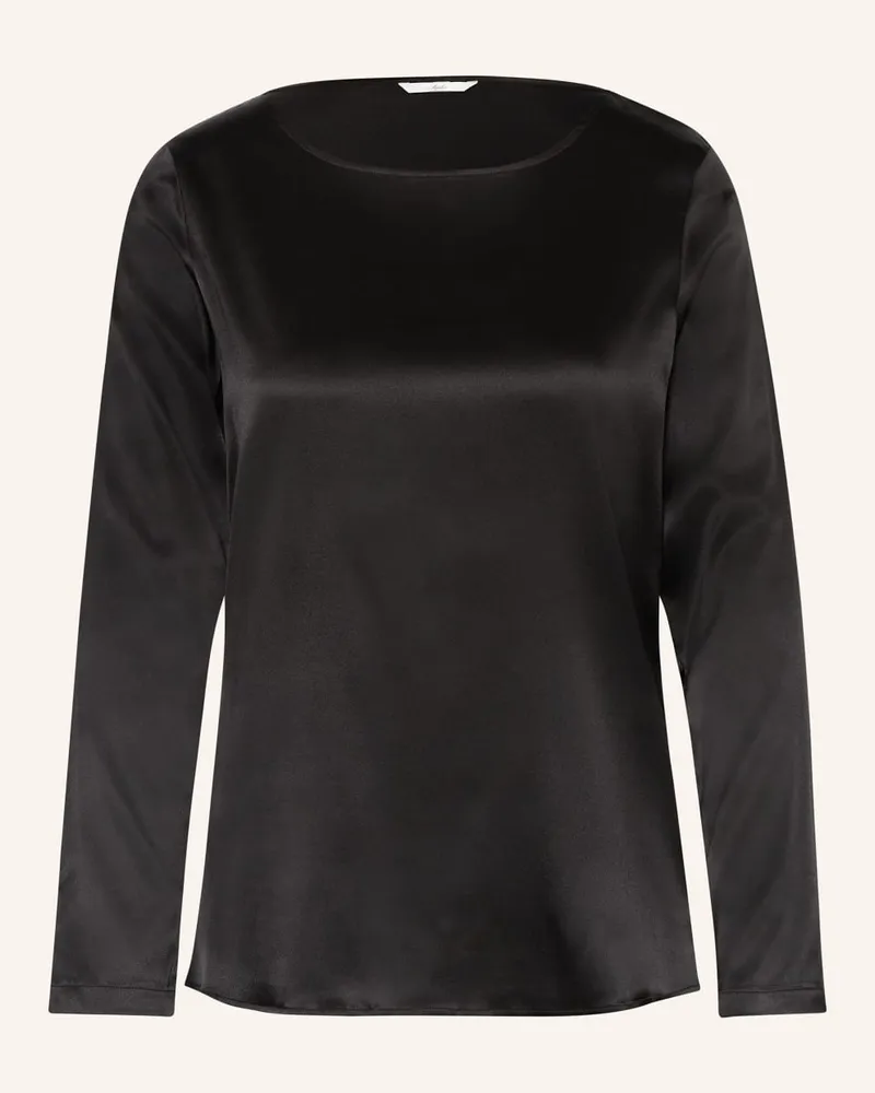 Sophie Blusenshirt MARU aus Seide Schwarz