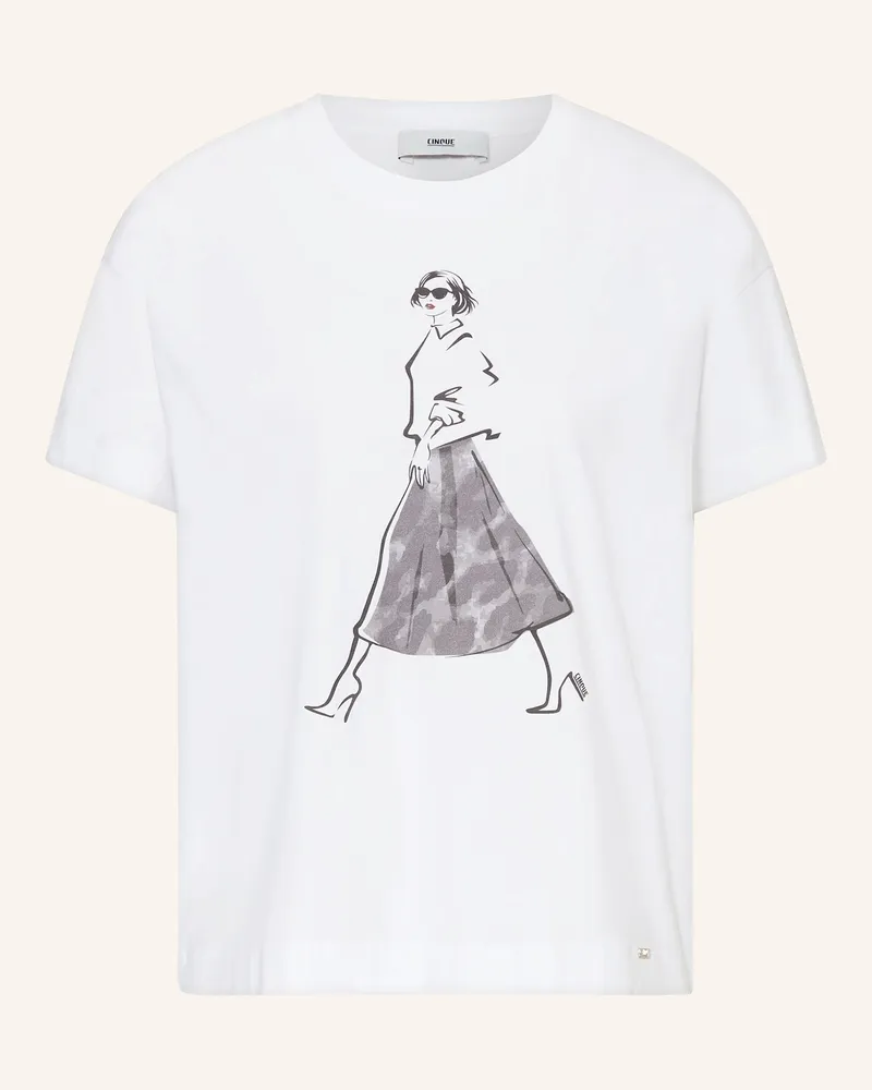 cinque T-Shirt CITUCI Weiss