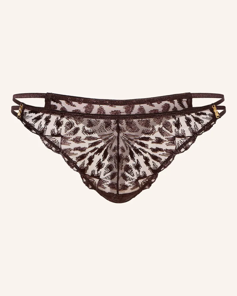 Aubade String CRAZY IN LOVE Dunkelbraun