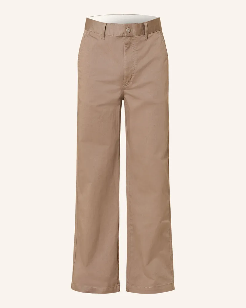 Calvin Klein Chino Baggy Relaxed Fit braun Taupe