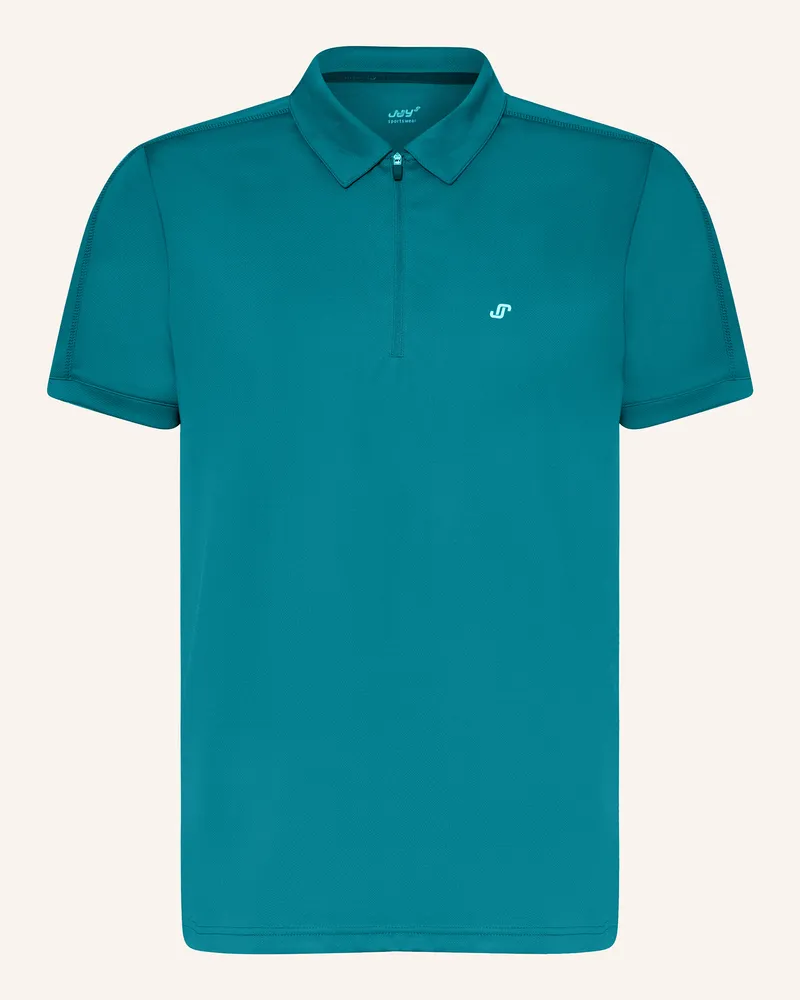Joy Sportswear Funktions-Poloshirt CLAAS Türkis
