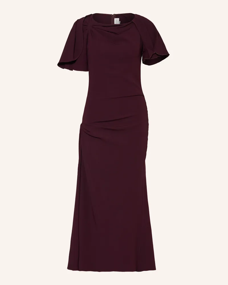 Victoria Beckham Abendkleid Dunkellila