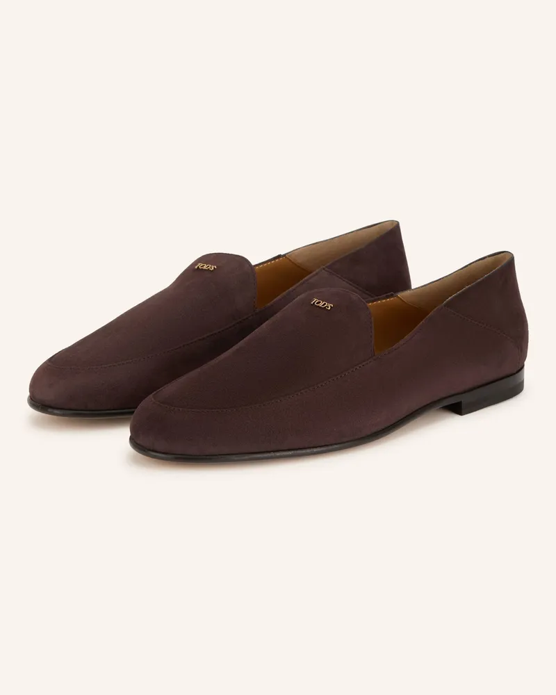 TOD'S Slipper braun Dunkelbraun