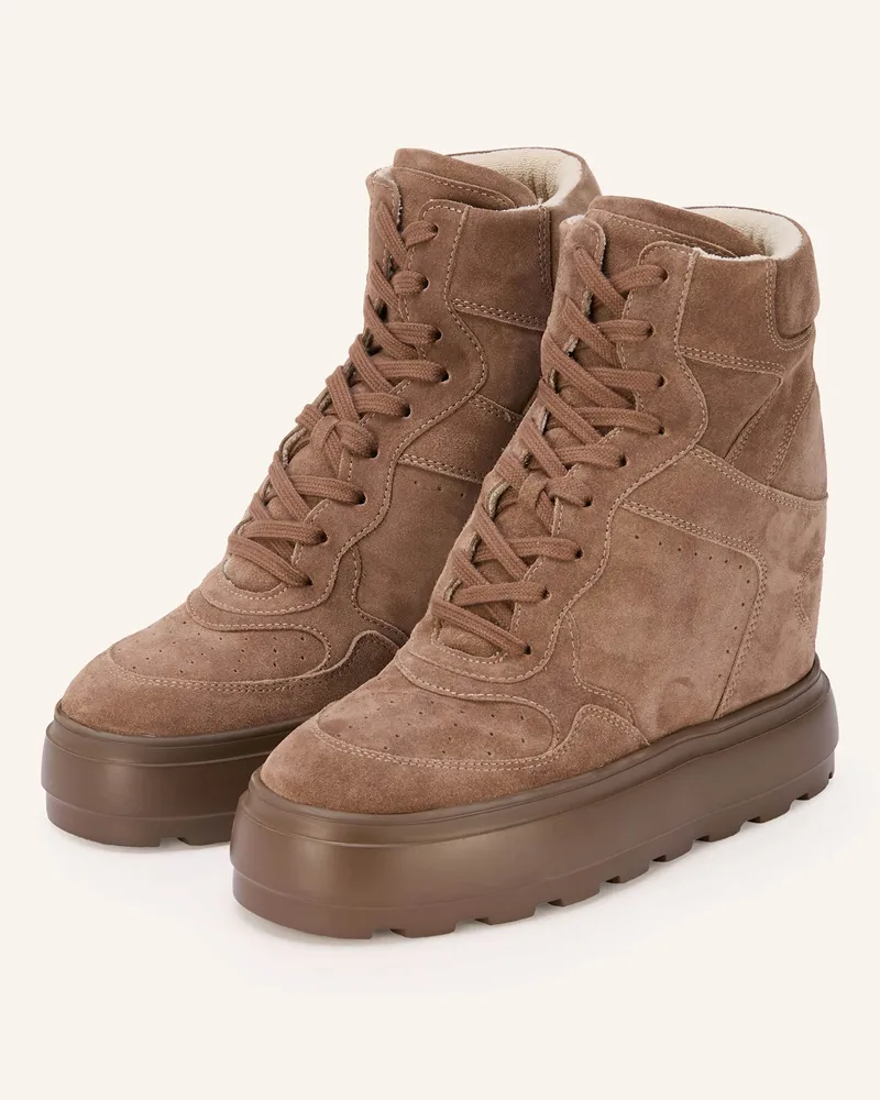 Casadei Hightop-Sneaker Braun