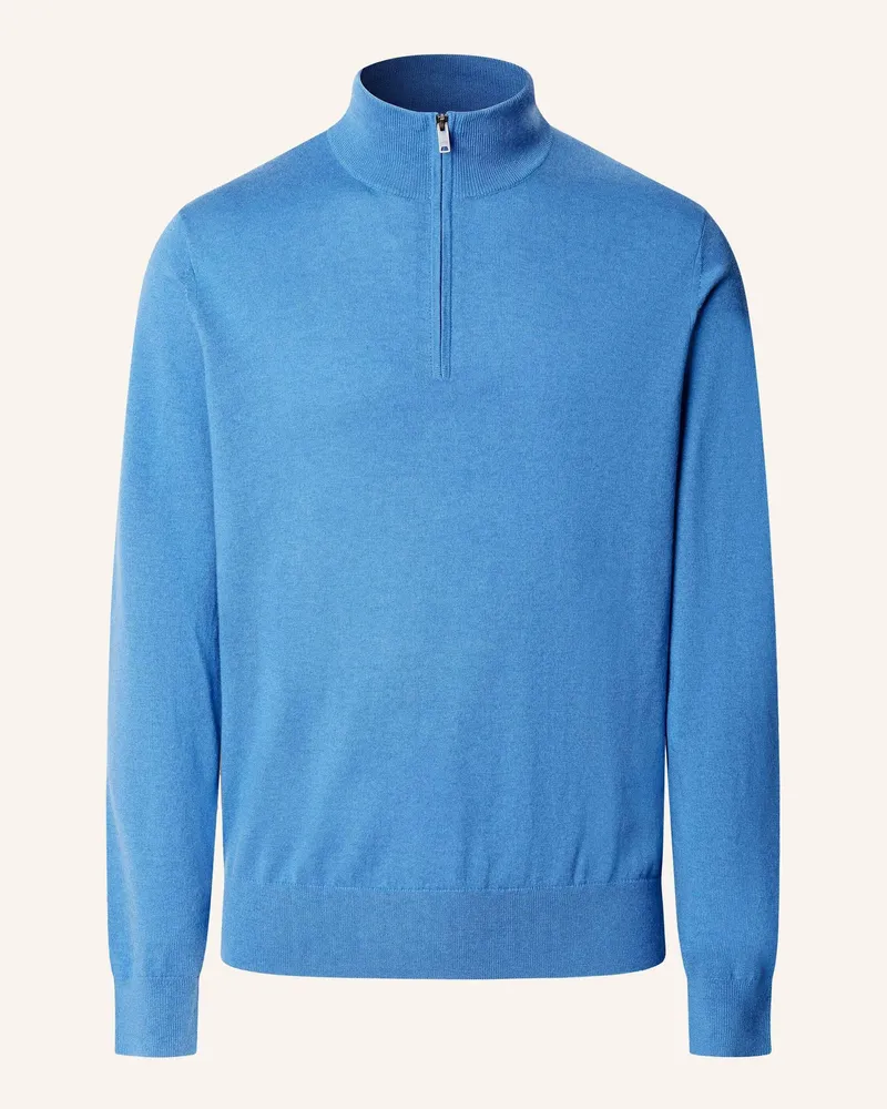 Hackett Pullover Cotton Cash Hzip blau Blau