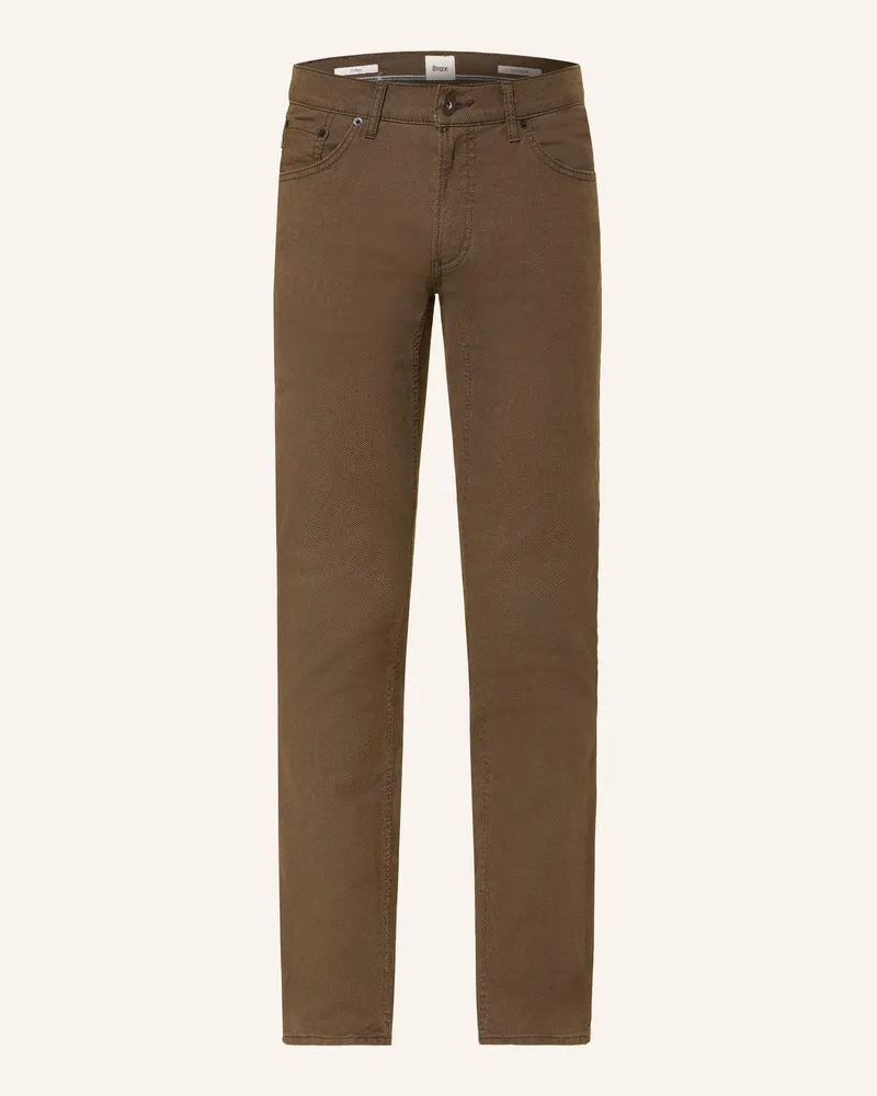 Brax Hose CHUCK Regular Fit Dunkelbraun