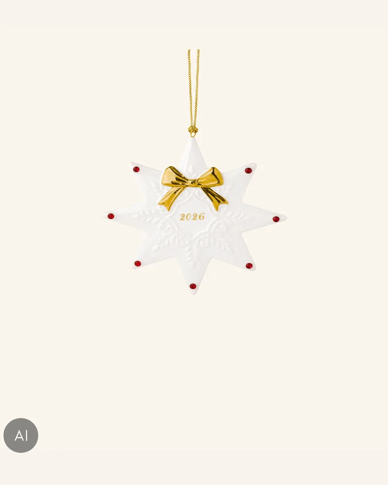 Villeroy & Boch Ornament Stern 2026 Christmas Classics gold Gold