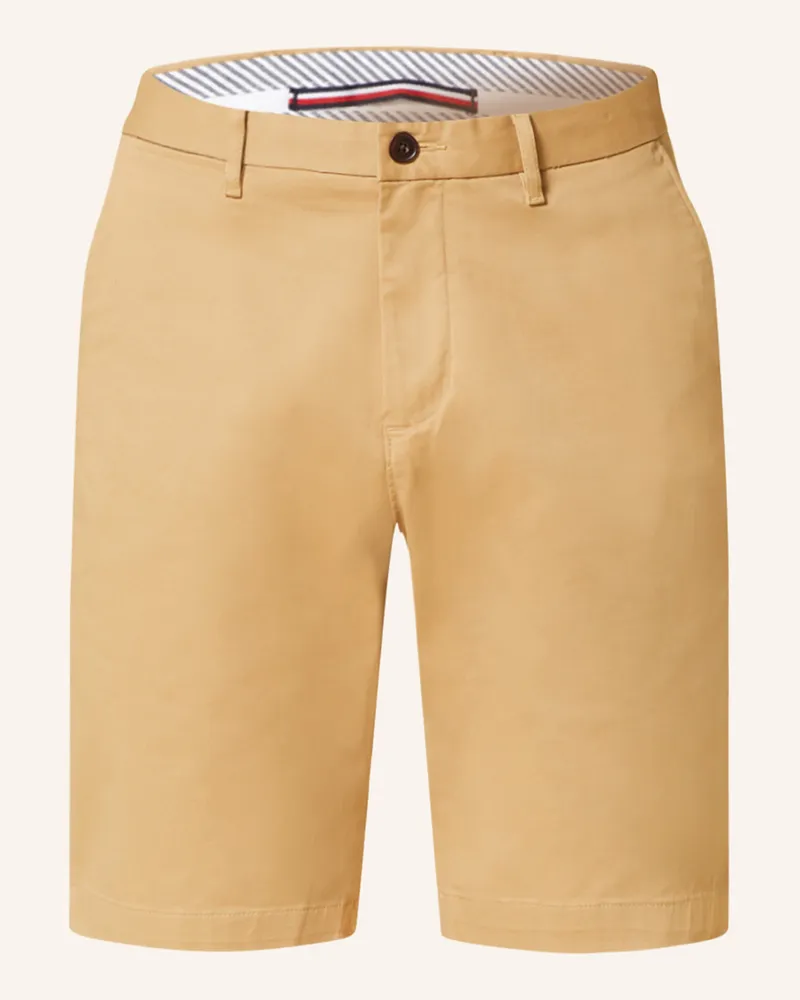 Tommy Hilfiger Chinoshorts Harlem Relaxed Tapered Fit beige Camel