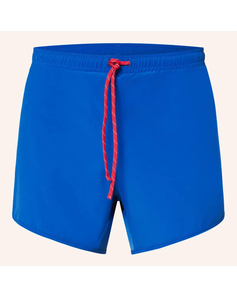 District Vision 2-in-1-Laufshorts Blau