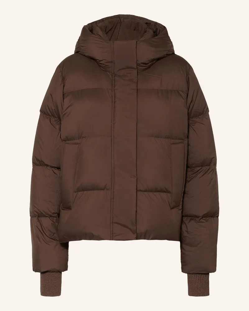 Tommy Hilfiger Daunenjacke braun Dunkelbraun