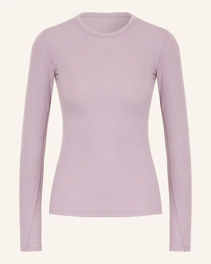LULULEMON Longsleeve Hold Tight lila Helllila