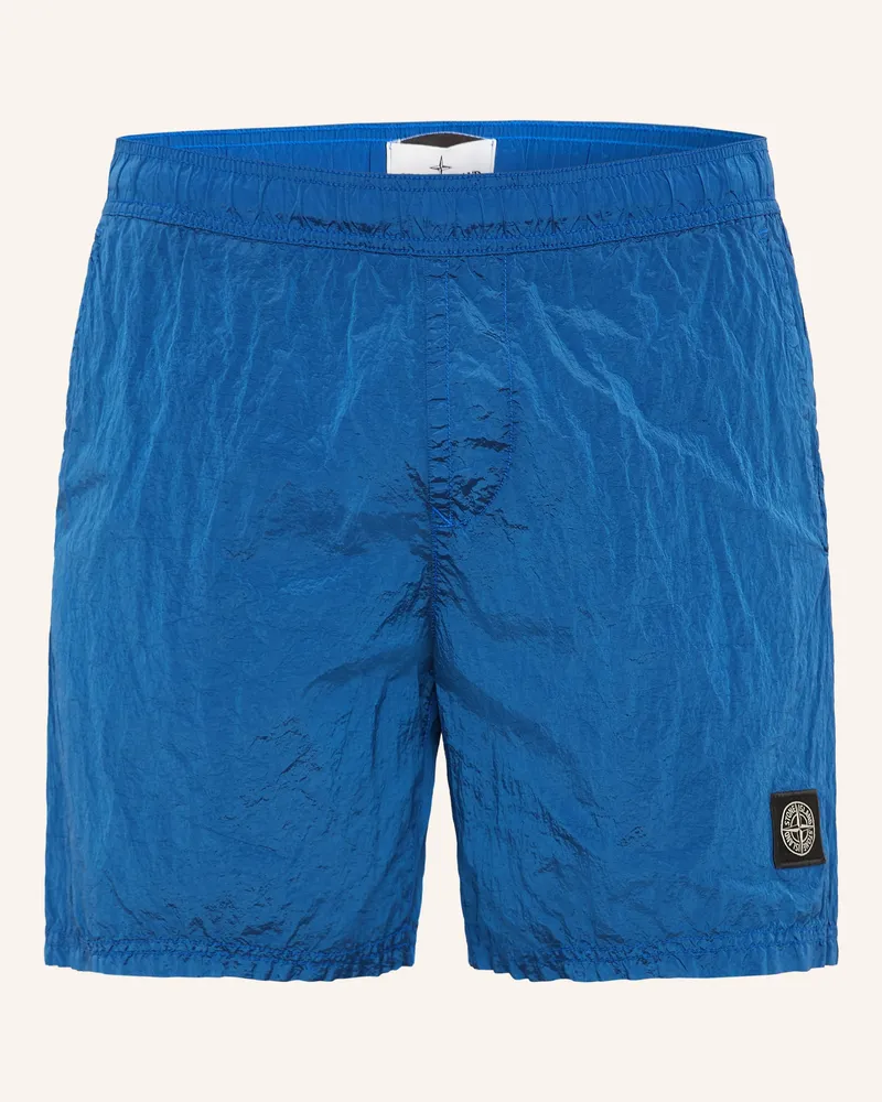 Stone Island Badeshorts Blau
