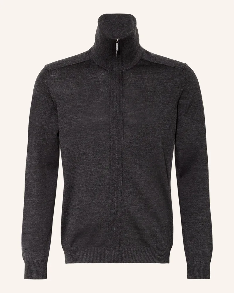 Maerz Strickjacke grau Dunkelgrau