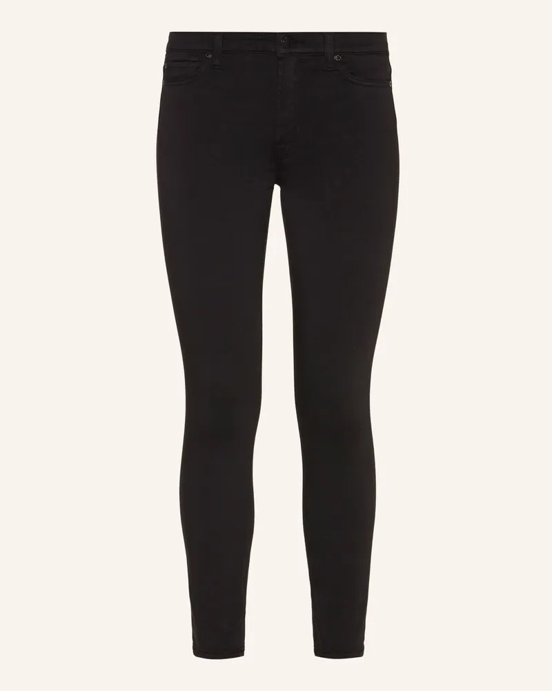 7 for all mankind Jeans HW SKINNY CROP Skinny Fit Schwarz