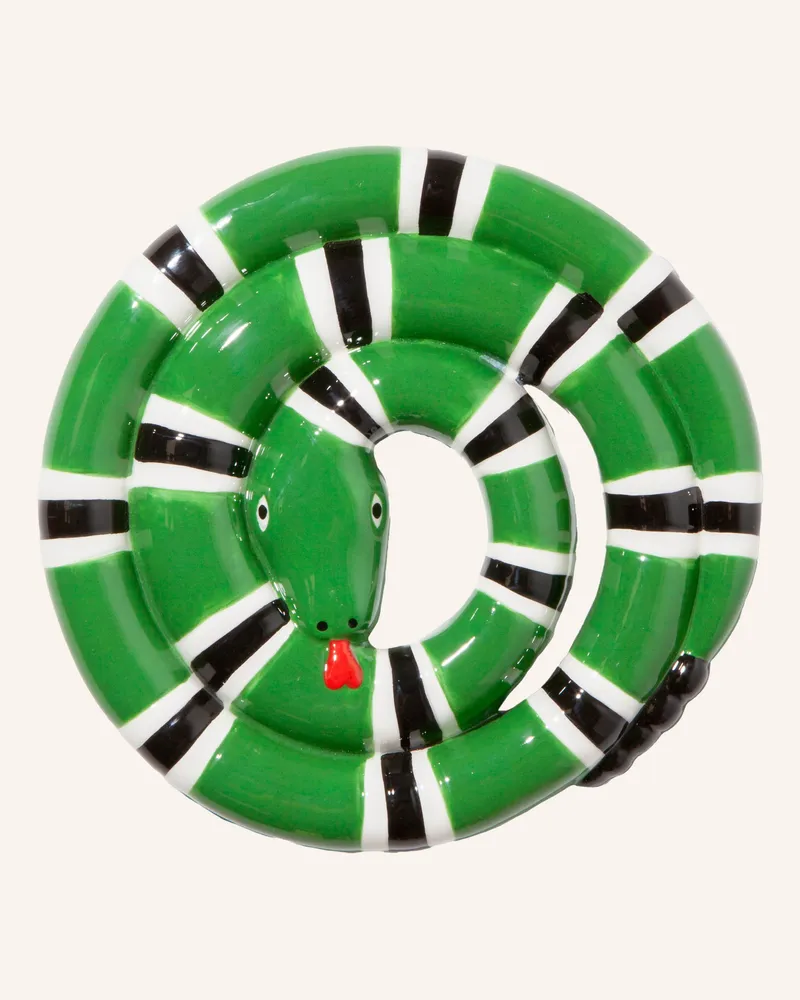 Doiy Topfuntersetzer Snake gruen Grün