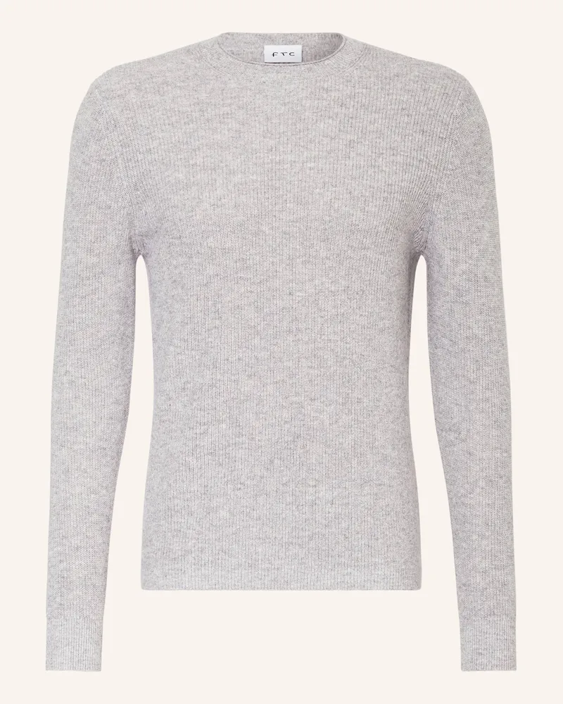 FTC Cashmere Pullover mit Cashmere Grau