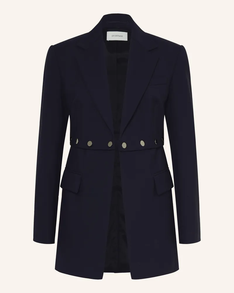 SPORTMAX Longblazer EDITORE Schwarz