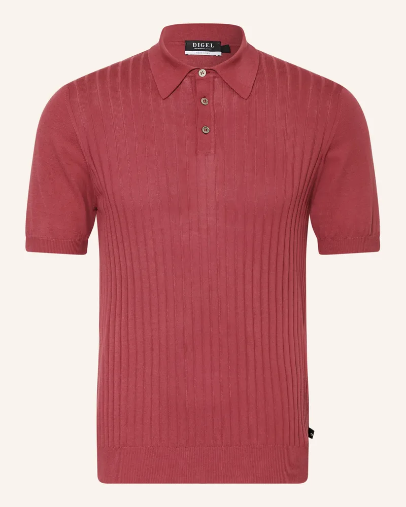 Digel Strick-Poloshirt DAMY Rot