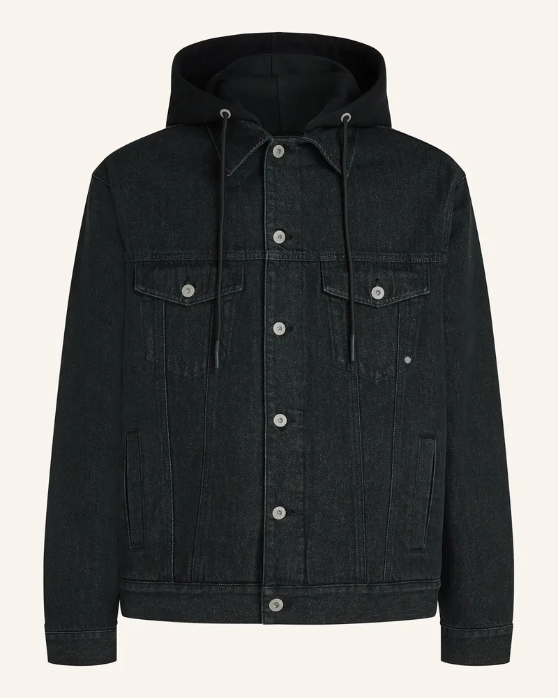 Karl Lagerfeld Jacke X Pietro Terzini schwarz Schwarz