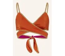 Bustier-Bikini-Top SHINE zum Wenden mit UV-Schutz