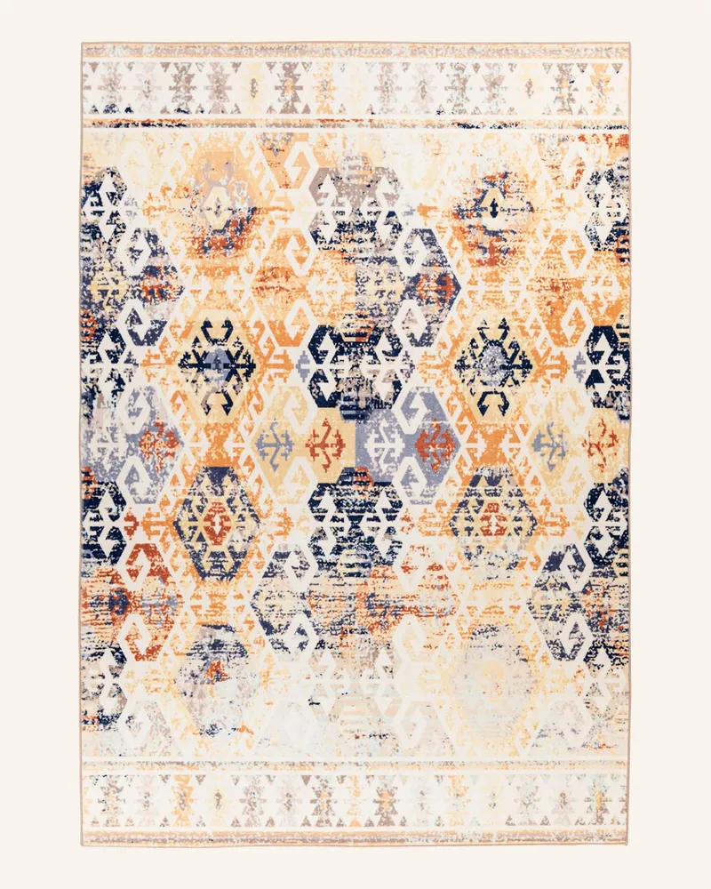 Kayoom Kurzflor Teppich SAPHIRA 100 Beige