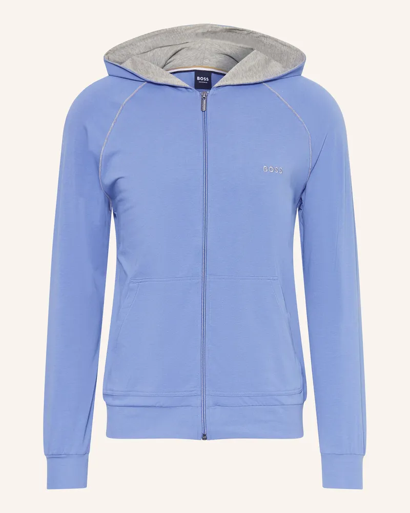 HUGO BOSS Lounge-Jacke MIX & MATCH Blau