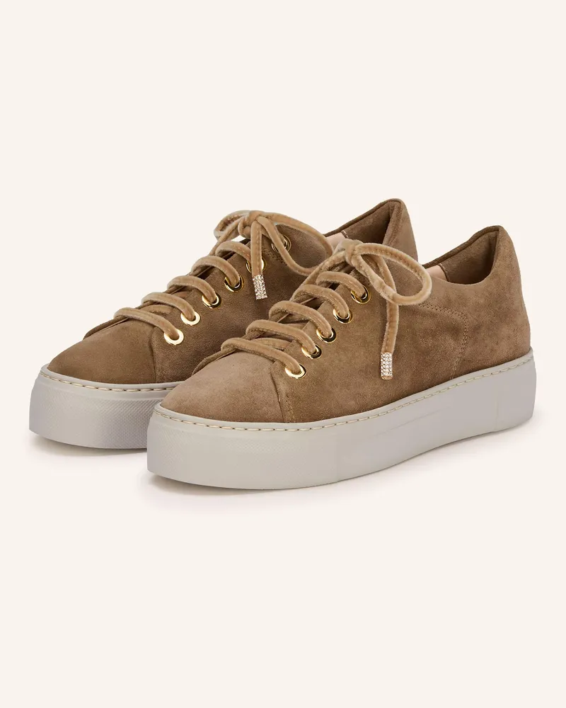 Attilio Giusti Leombruni Sneaker CRYSTAL Beige