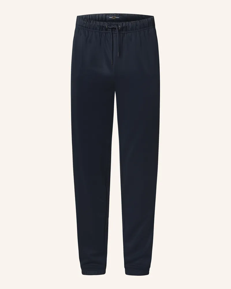 Fred Perry Track Pants mit Galonstreifen Dunkelblau