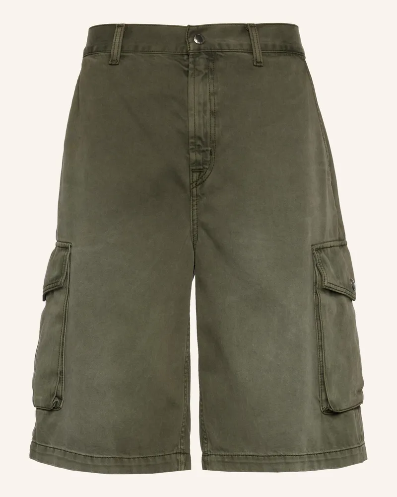 7 for all mankind Shorts Wide Cargo gruen Grün