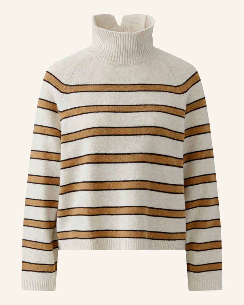 Oui  Pullover braun Beige