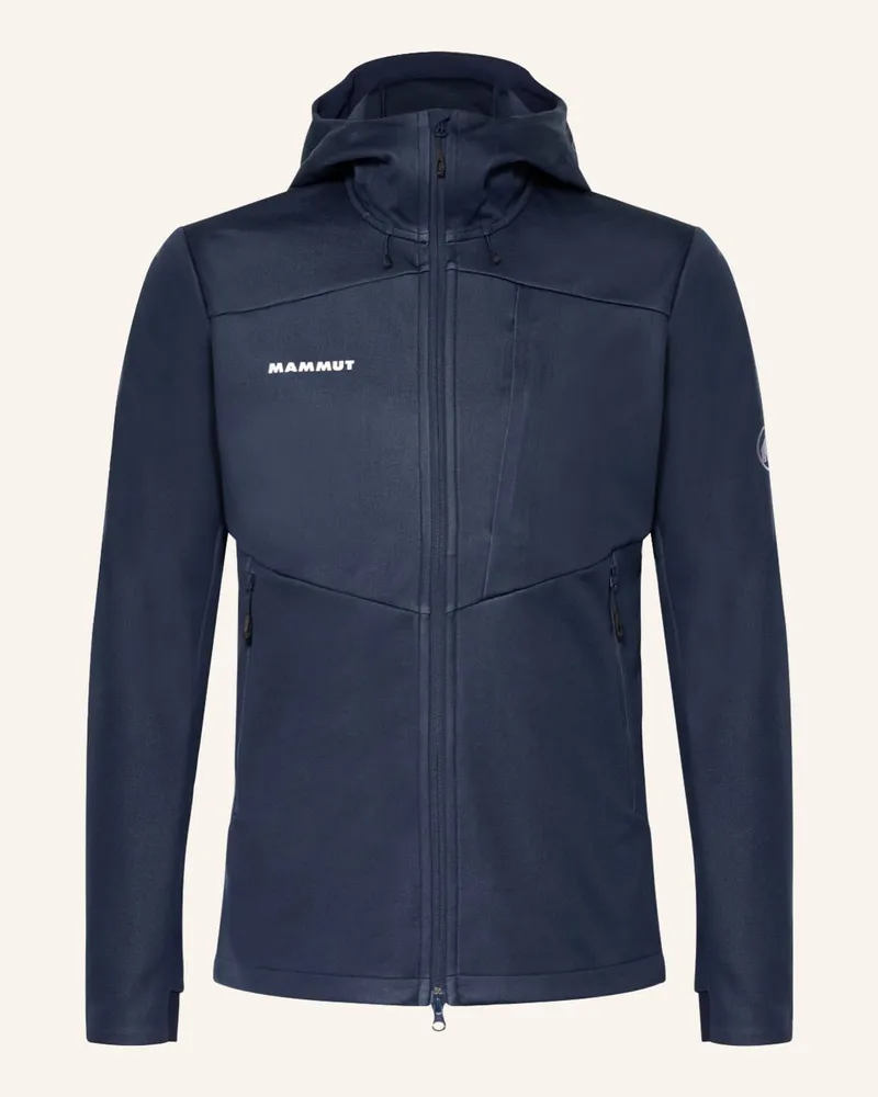 Mammut Ultimate VII SO Hooded Jacket Men Blau