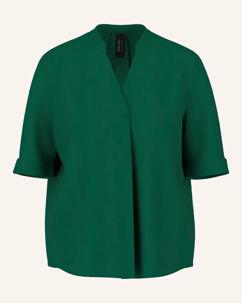 Marc Cain Bluse gruen Dunkelgrün