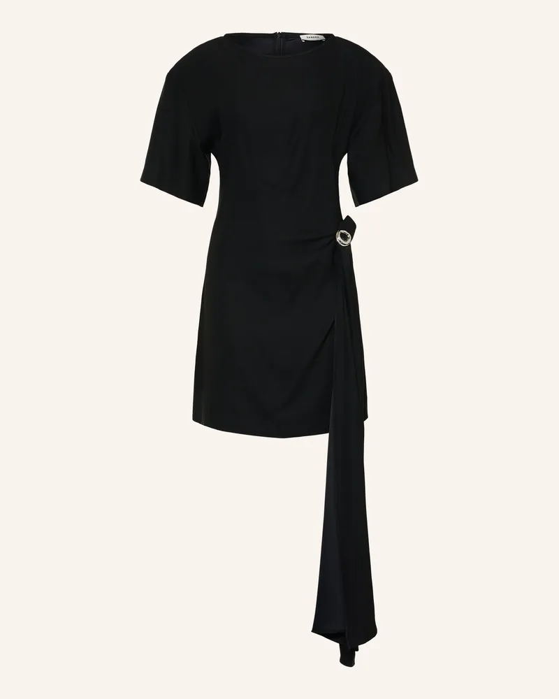 Sandro Kleid schwarz Schwarz