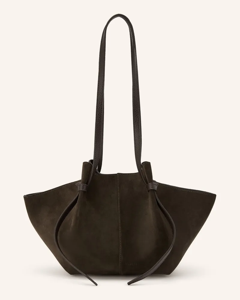 YUZEFI Schultertasche Mochi grau Taupe
