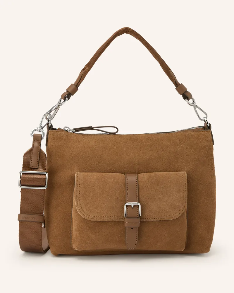 Marc O'Polo Beuteltasche Caren braun Camel